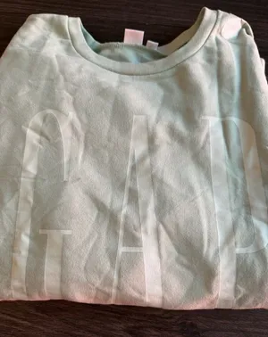 GAP Women’s Light Mint Logo crew neck sweat shirt thumbnail 1