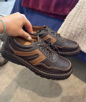 Leather Shoes Brown Size 10 thumbnail 1