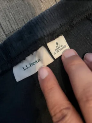 Ll bean corduroy pants size sp Black thumbnail 7