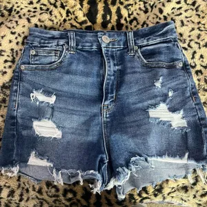 Next Level Stretch American Eagle Jean Shorts High-Rise thumbnail 1
