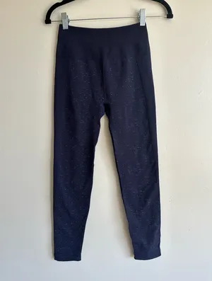 Lululemon Free to Flow 7/8 Leggings Navy Blue thumbnail 3