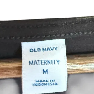 NWT Old Navy Maternity Black Crepe Fit & Flare Dress Sz M‎ thumbnail 5