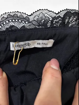 House of CB Kaia Black A-Line Mini Dress Size XS thumbnail 5