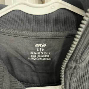 Aerie Dream Sherpa Quarter Zip Pullover Sweatshirt Women’s Small thumbnail 6