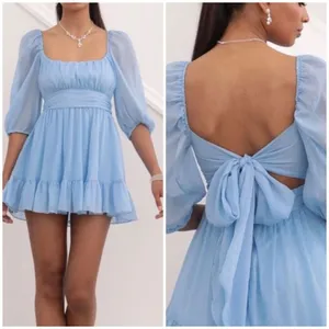 Lucy in the Sky Neia Babydoll Dress Size XS thumbnail 2