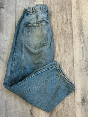 Free People Good luck barrel jeans | sz 25 thumbnail 2