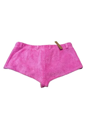 Skims Terry Cover-Up Short Micro Mini Shorts Low Rise Beach Vacation Lounge NWT thumbnail 5