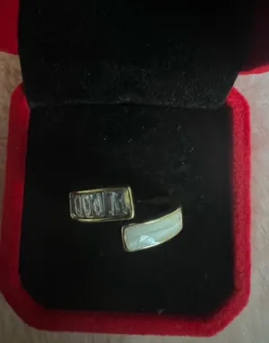 Gorgeous Golden Gemstone Adjustable Ring Size 7 thumbnail 1