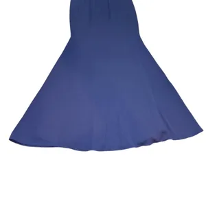 Love, LIkely Navy Blue‎ Sleeveless Layered Ruffle Evening Gown Size 4 thumbnail 7