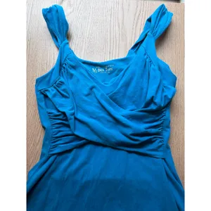 Womens Victoria’s Secret Dress Built in Bra Cotton/Elastane Stretchy Blue Small thumbnail 2