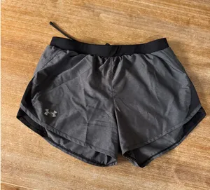 Under Armour‎ Women's Loose Fit Athletic Shorts Gray Size M thumbnail 1