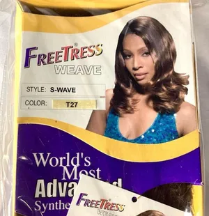 Freetress S-Wave 14" Weave Synthetic Weaving thumbnail 1