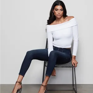 Good‎ American Good Leg Crop in Blue 260 Size 0 or 25 thumbnail 10