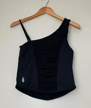 Free People Movement Cinched in Cami One Shoulder Tank thumbnail 4