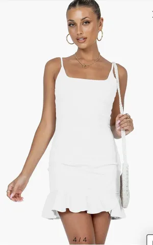 Princess Polly Kiribati Ruffle Minidress Size Small thumbnail 1