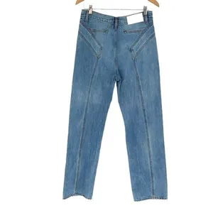 7 For All Mankind Womens Star Panel Easy Straight‎ Button Fly Jeans Blue Size 28 thumbnail 6