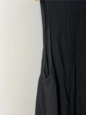 Vintage 90s Platinum Dorothy Schoelen Button‎ Up Vest Tank Artsy Lagenlook Boho thumbnail 7