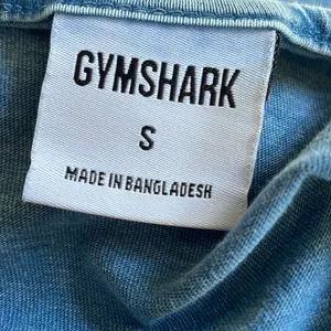 Acid Wash Blue Gymshark Long Sleeve Tee thumbnail 6