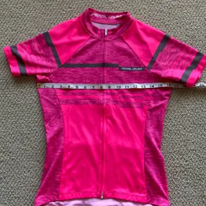 NEW Pearl Izumi Short Sleeve Cycling Jersey Select Hot Pink with Pockets NWOT thumbnail 5