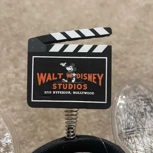 NWT Disney Parks 2023 Disney 100 Years Walt Disney Studios Mickey Ears Headband thumbnail 2