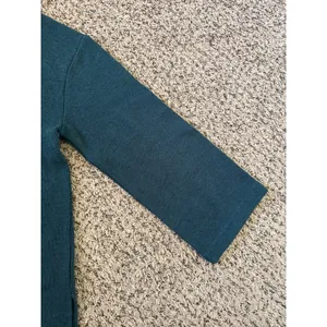 Old Navy Women's Cozy Dark Teal Mock-Neck Oversize Sweater Size Medium thumbnail 8