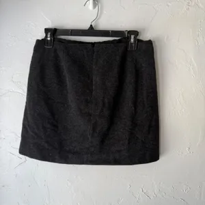 J. Crew‎ Charcoal Gray Wool Blend A-Line Mini Skirt Size 2 Academia Twee Preppy thumbnail 5