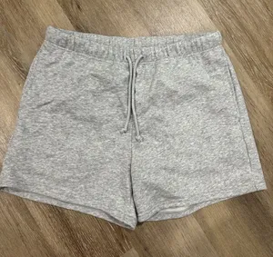 No Boundaries Women's Light Gray Athletic Knit Shorts thumbnail 1