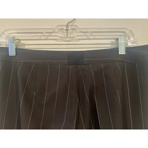 Kenneth Cole Women’s 2pc Striped Suit Black Business Casual Corpcore XL thumbnail 12