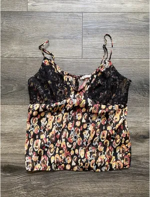 Free People Lace Tank Top thumbnail 1