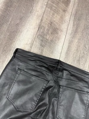 Abercrombie Black Leather Pants thumbnail 20