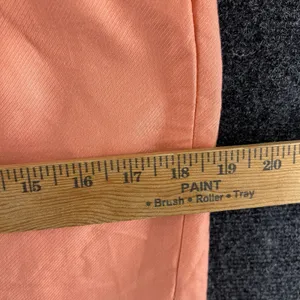 J.Crew Women's Coral Salmon Pink Pencil Skirt Size 8 100% Cotton Retail $75 thumbnail 6