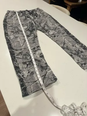PacSun Gray Camo Straight Leg Sweatpants thumbnail 4
