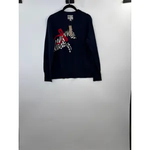 J.Crew Cashmere classic-fit crewneck sweater in zebra intarsia CO586 thumbnail 7