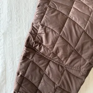 Women's Pull On Quilted Puffer Winter Pants with Front Pockets Size XL #26071 thumbnail 2