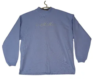 Six Flags MCM Sweater Adult XL Blue 100% Cotton‎ Sweatshirt thumbnail 1