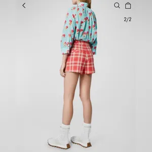 New! Smythe Pleated Plaid Walking‎ Shorts Sz 12 $425 thumbnail 4