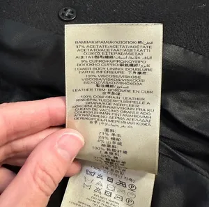 Burberry Brit Double Breasted Belted Virgin Wool Trench Coat thumbnail 8