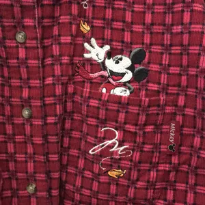 FINAL MARKDOWN Ladies’ Mickey Unlimited LS Embroidered Corduroy Shirt (M) thumbnail 2