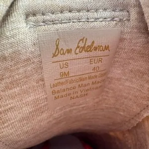 Sam Edelman Women's Size 9 Sneakers Tan Camo Tropical Print Lace Up Casual Shoes thumbnail 11
