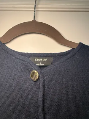 The Workshop Tank Knit Botton Up Vest thumbnail 3