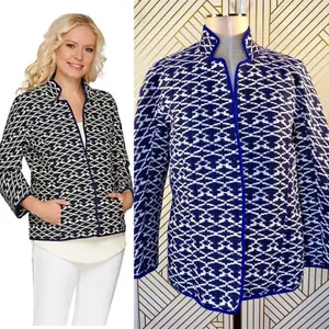 C. Wonder Ikat‎ Brocade Jacket w/ Bracelet Sleeves thumbnail 2