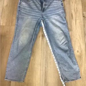 American Eagle Blue Mom Straight Jeans Womens Size 16‎ thumbnail 7