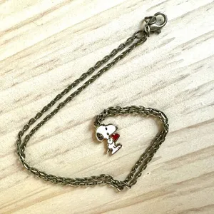 Snoopy Heart Pendant Necklace – Vintage thumbnail 3