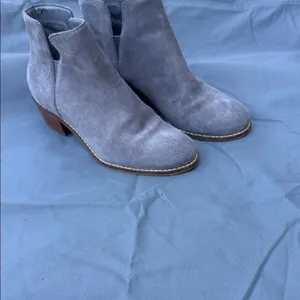 Cole Haan Gray Suede Ankle Booties size 6 thumbnail 14