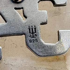 James Avery Sterling Silver Number 34 Charm Ivy League Series Pendant 925 thumbnail 4