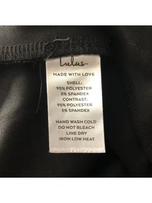 Lulus Elevated Element Gown Strapless Maxi Dress Slit Black White M thumbnail 5
