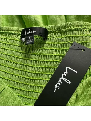 Lulus puff sleeve smocked mini dress thumbnail 10