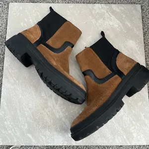 Lucky Brand Eabile Suede Boots- Size 9 thumbnail 1