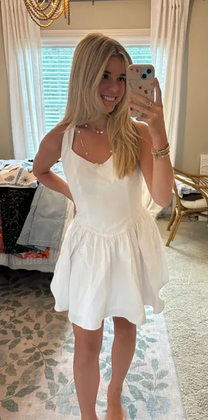 Steve Madden White Mini Dress thumbnail 1