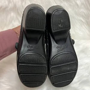 Dansko Heeled‎ Clogs Leather Black EU37 B47 thumbnail 8